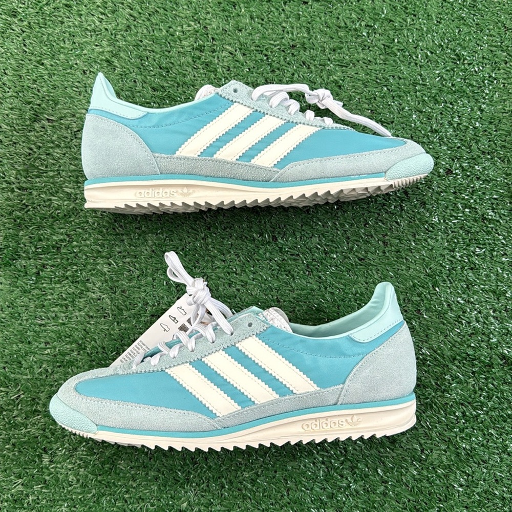 Adidas Sl 72 Og Lace Up Womens Blue Sneakers Casual Shoes